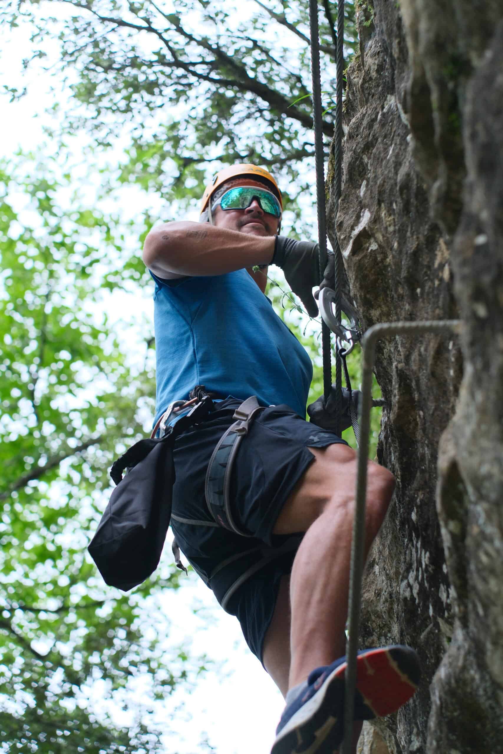 Via Ferrata falaise 200m